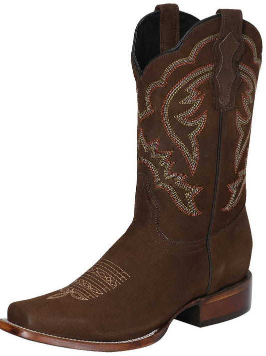 The Rodeo Boot — Cinnamon Nobuck (No. 124065)