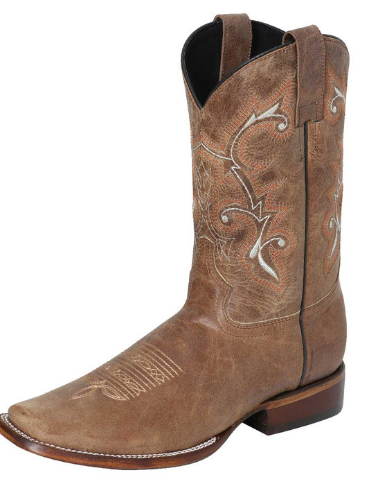 The Texas Rodeo Boot — Tan (No. 124068)