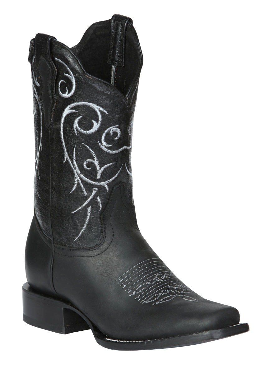 The Rodeo Boot — Crazy Black (No. 124069)