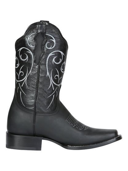 The Rodeo Boot — Crazy Black (No. 124069)
