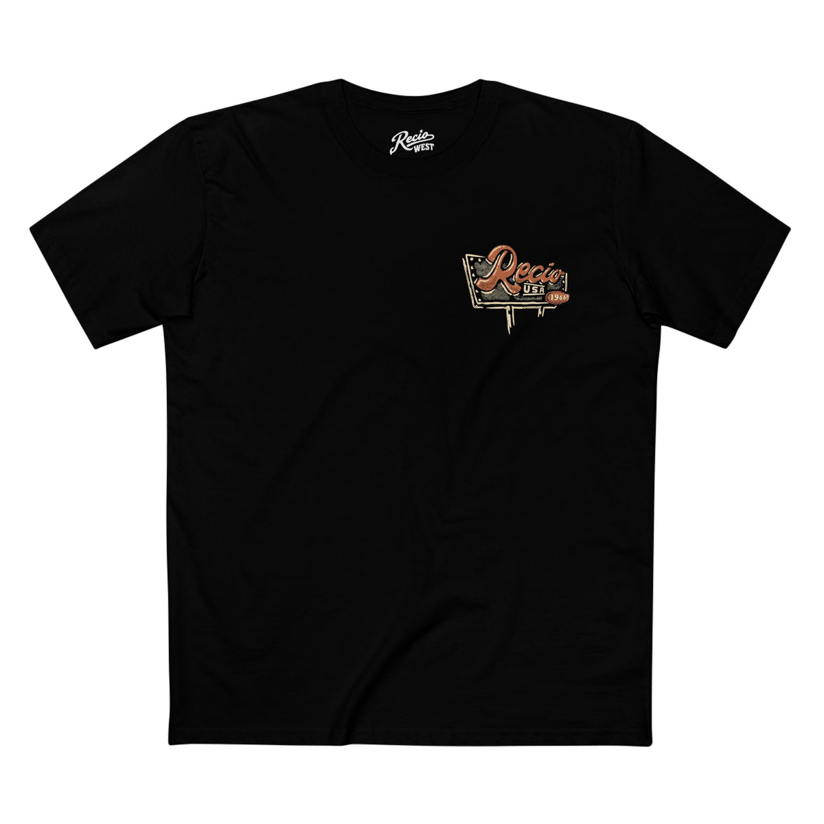 Life’s Short, Take the Long Road Western Graphic Tee – Vintage Black