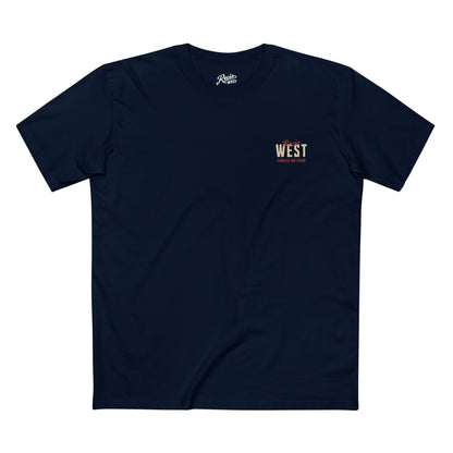 West Rodeo Cowboy Tee — 'Recio West Cabalga Sin Freno' Graphic Tee