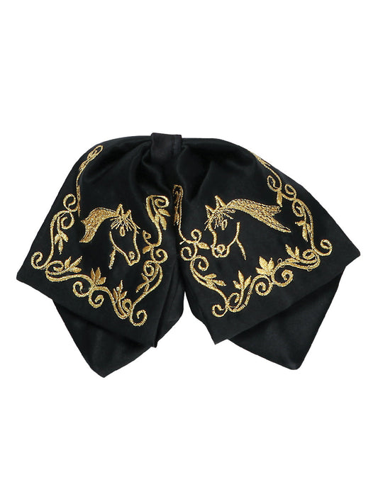 Kids 
Mexican Charro Bow Tie 100% Polyester Black/Gold  600148
