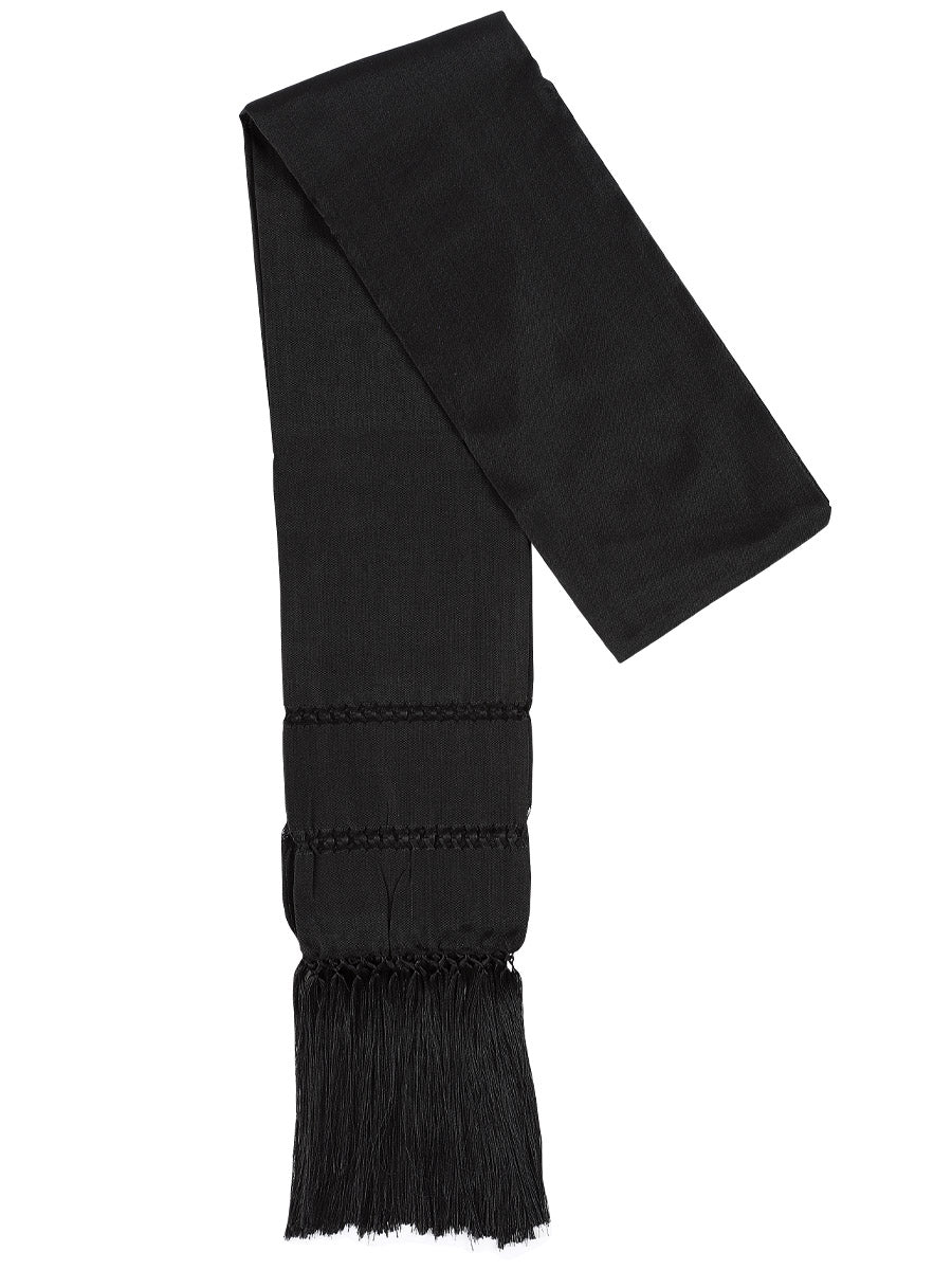 Mexican Shawl 85% Articela, 15% Polyester Black 600229
