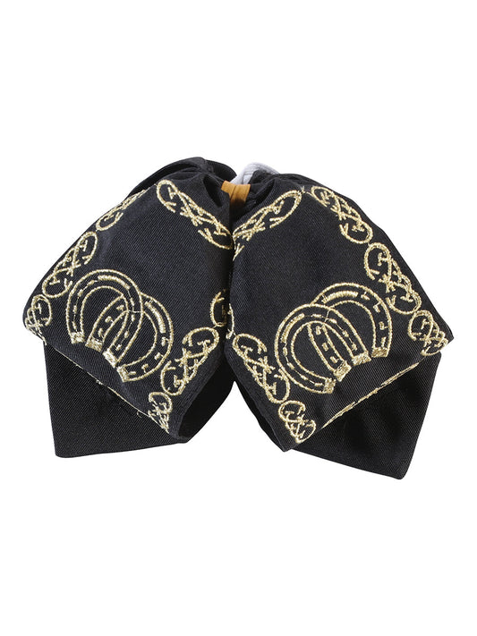 Kids 
Mexican Charro Bow Tie 100% Polyester Black/Gold  601763