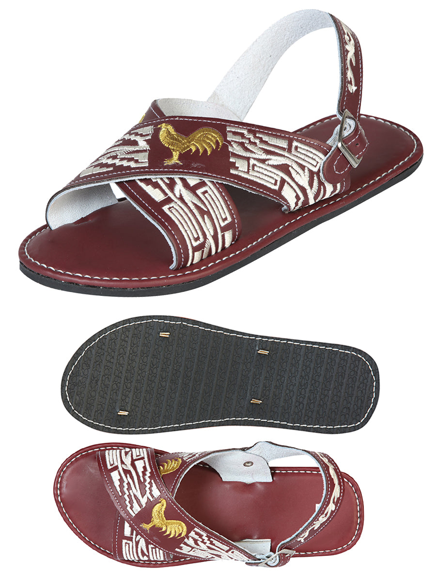 Mexican Artisanal Sandals 50% Leather, 50% Synthetic Shedron  603791